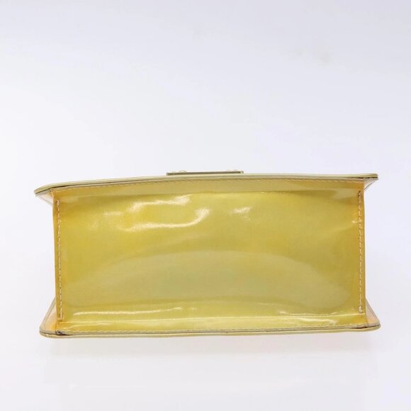 LOUIS VUITTON Monogram Vernis Spring Street Hand Bag Gris M91029 LV Auth 140998 - Picture 9 of 15